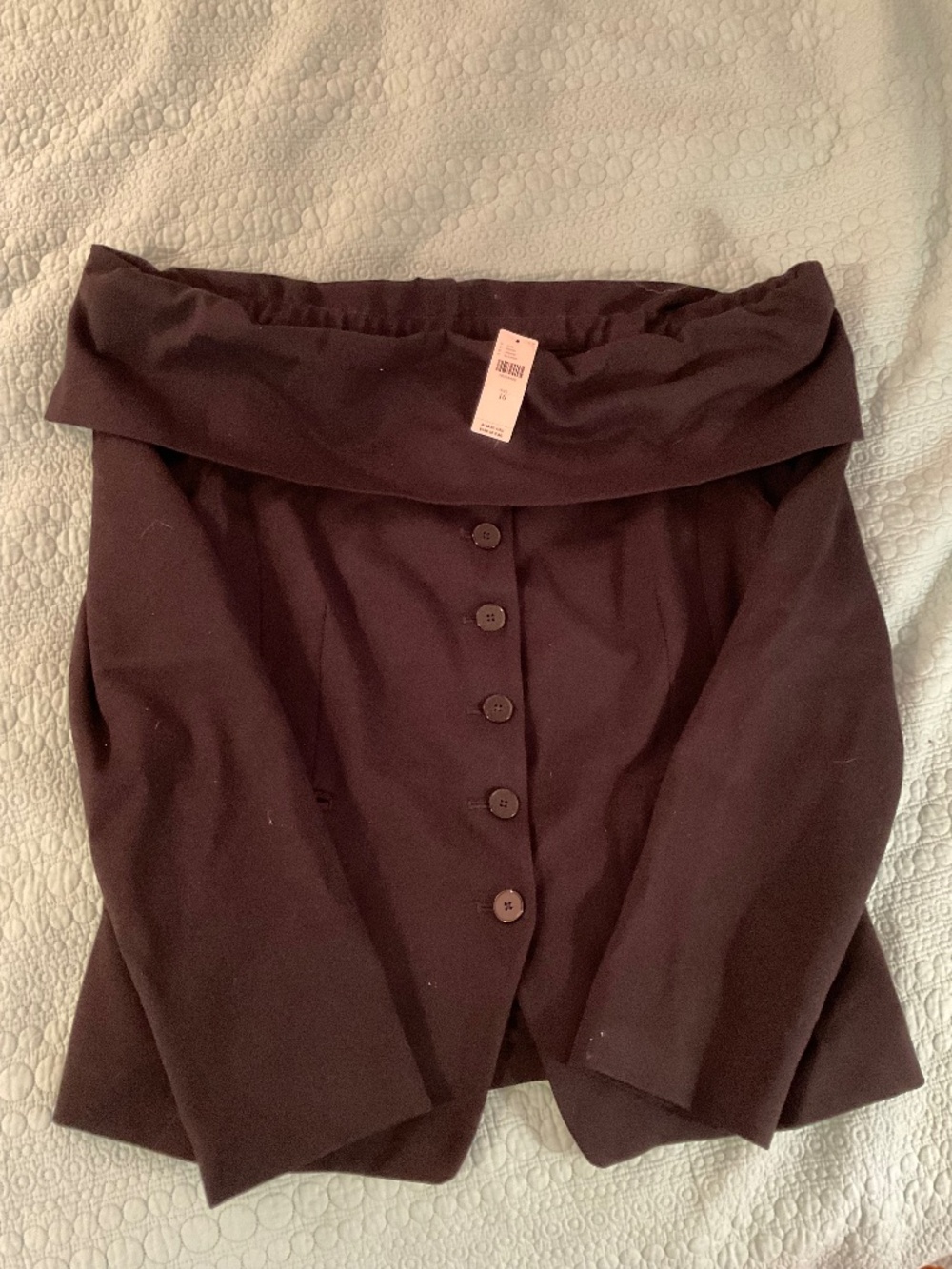 NWT Off Shoulders Knit Blazer